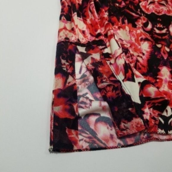 Gaultier Fuzzi Soleil swim coverup dress size small roses and fire - Picture 4 of 8